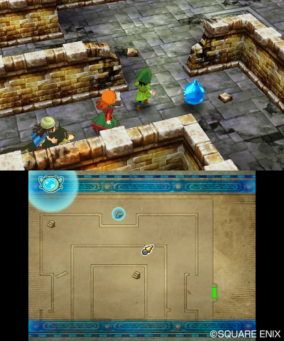 画像集#007のサムネイル/「ドラゴンクエストVII エデンの戦士たち」3DS版で新たに加わる石版を探しに役立つ2つの新機能を紹介