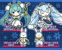 画像集 No.003のサムネイル画像 / 「ケリ姫スイーツ」，「SNOW MIKU 2019」開催を記念して，雪ミク（初音ミク）が登場するコラボイベントを実施