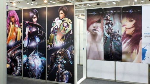 画像集#004のサムネイル/［G-Star 2012］「Queens Blade」は「男のロマンを追求した結果，一線を踏み越えてしまった」SF MMORPG。日本展開にも意欲的な同作をムービーと共に紹介