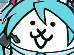 ミクさん,にゃんこになる。「にゃんこ大戦争」で初音ミクほか人気バーチャルシンガーとのコラボイベントが本日スタート