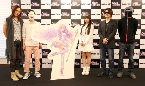 画像集#011のサムネイル/「ケイオスクルセイダーズ」の発表会開催。新キャラ「エレメンタリスト」を演じる竹達彩奈さんと,M.S.S Projectが駆けつけた会場の模様をレポート