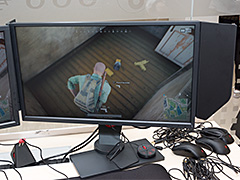 BenQ ZOWIE,「XL2536」を上海のゲームイベントで披露。垂直144Hz+残像感低減技術「DyAc」のゲーマー向け液晶ディスプレイ