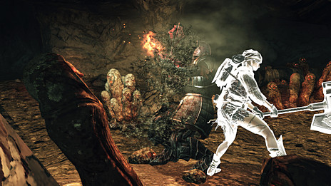 画像集#004のサムネイル/「DARK SOULS II」,三部作DLC「THE LOST CROWNS」の第一部「CROWN OF THE SUNKEN KING」の新たなスクリーンショットが公開。同日配布開始となる特殊武器の正体も明らかに