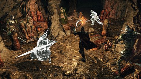 画像集#005のサムネイル/「DARK SOULS II」,三部作DLC「THE LOST CROWNS」の第一部「CROWN OF THE SUNKEN KING」の新たなスクリーンショットが公開。同日配布開始となる特殊武器の正体も明らかに