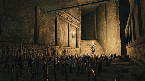 画像集#006のサムネイル/「DARK SOULS II」,三部作DLC「THE LOST CROWNS」の第一部「CROWN OF THE SUNKEN KING」の新たなスクリーンショットが公開。同日配布開始となる特殊武器の正体も明らかに