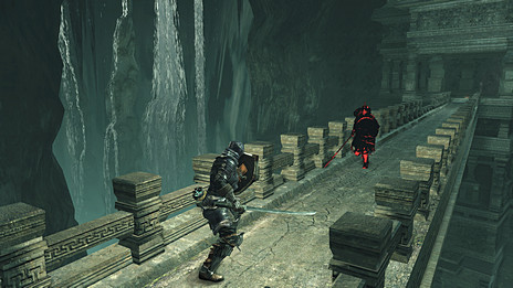 画像集#012のサムネイル/「DARK SOULS II」,三部作DLC「THE LOST CROWNS」の第一部「CROWN OF THE SUNKEN KING」の新たなスクリーンショットが公開。同日配布開始となる特殊武器の正体も明らかに