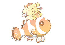 画像集 No.012のサムネイル画像 / 「LINE プレイ」の「つりとも」にて，サンリオキャラクターズとの期間限定コラボイベントを実施
