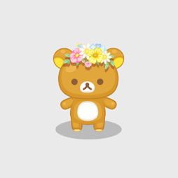 画像集 No.006のサムネイル画像 / LINE プレイの「つりとも」と「リラックマ」のコラボが本日開催