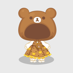 画像集 No.007のサムネイル画像 / LINE プレイの「つりとも」と「リラックマ」のコラボが本日開催