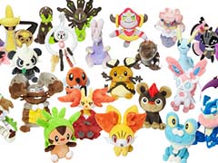 「ポケットモンスター X・Y」のポケモンたち107種類が,ぬいぐるみシリーズ「Pokémon fit」に仲間入り。6月15日にポケモンセンターで発売