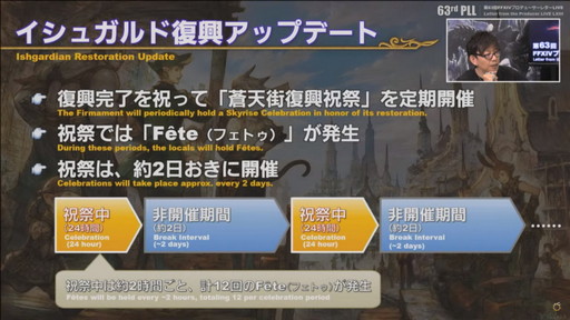 画像集#026のサムネイル/ミサイル飛び交う空中戦も話題の「第63回FFXIVプロデューサーレターLIVE」をレポート。PS5版に合わせてPC版の高解像度UIアセットを追加
