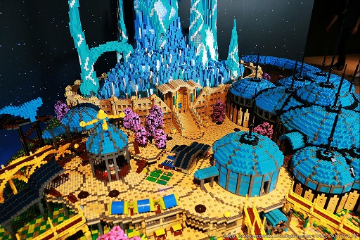 画像集#003のサムネイル/Web展示会「幻想絶景展- FINAL FANTASY XIV Artwork Exhibition -」が公開。東大LEGO部OBによるブロックアートやコラボスタンプも登場