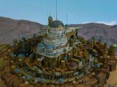 「FFXIV」,10周年記念で制作されたジオラマ作品「希望の都 - A New Hope -」を公開。ウルダハを約1/180スケールで再現