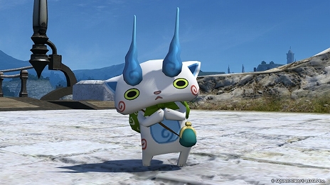 画像集 No.003のサムネイル画像 / 「FFXIV」×「妖怪ウォッチ」コラボイベント“エオルゼア大集合だニャン！”が本日スタート。新たに妖怪ウォッチ仕様のポートレート教材が登場