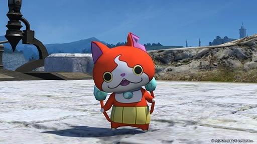 画像集 No.008のサムネイル画像 / 「FFXIV」×「妖怪ウォッチ」コラボイベント“エオルゼア大集合だニャン！”が本日スタート。新たに妖怪ウォッチ仕様のポートレート教材が登場