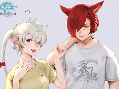 「FFピクセルリマスター」「FFXIV」「FFXVI」のUT,販売開始。UTを着たアリゼーとグ・ラハ・ティアの新作アートが公開に