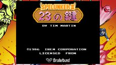 画像集#014のサムネイル/スペランカー生誕30周年記念パック「スペランカーコレクション」がPS3のダウンロード専用タイトルとして1月17日に配信開始