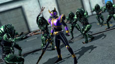 画像集#008のサムネイル/「仮面ライダー バトライド・ウォー」,クロニクルモードの舞台情報,戦闘のカギを握る「フォームチェンジ」の概要などが明らかに