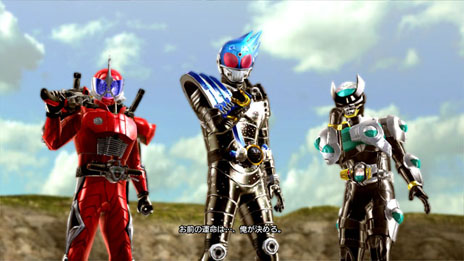 画像集#006のサムネイル/「仮面ライダー バトライド・ウォー」仮面ライダー龍騎/響鬼/キバ/ウィザードが繰り出す技や,新たな敵キャラクター達の存在が明らかに