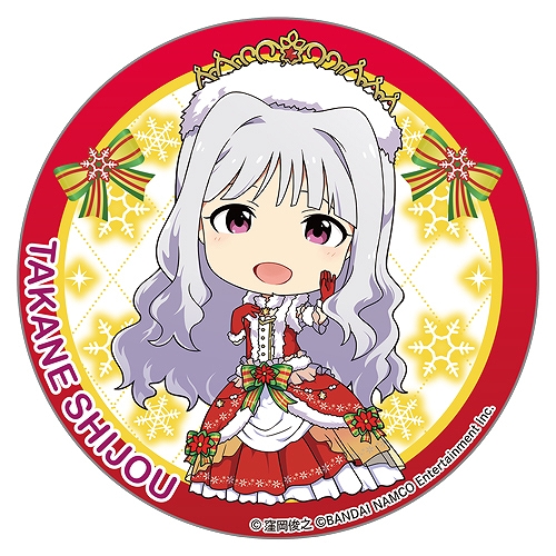 画像集#004のサムネイル/「アイドルマスター ミリオンライブ！」の“テーマ缶バッジ クリスマス”があみあみから12月に発売