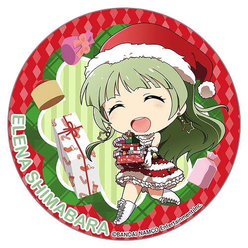 画像集#006のサムネイル/「アイドルマスター ミリオンライブ！」の“テーマ缶バッジ クリスマス”があみあみから12月に発売