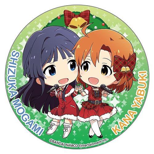 画像集#012のサムネイル/「アイドルマスター ミリオンライブ！」の“テーマ缶バッジ クリスマス”があみあみから12月に発売