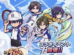 「ぷよクエ」とアニメ“新テニスの王子様”コラボには“クロスアビリティ”キャラが3体登場。越前リョーマは“フルパワースキル”持ちに
