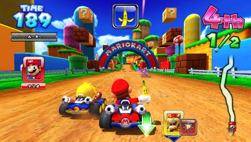 画像集#002のサムネイル/「マリオカート アーケードグランプリDX」の稼働が本日より順次開始に。「太鼓の達人」シリーズのどんちゃんが参戦するほか，新モードを2つ追加