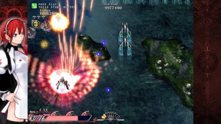 画像集#003のサムネイル/アーケード用STG「カラドリウス エル・シエル」が本日稼動開始。Xbox 360版に新モードや新キャラクターが追加されたシリーズ最新作