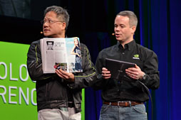画像集#022のサムネイル/GTC 2013，NVIDIA基調講演レポート～4.5 TFLOPSのGPUで荒波を越えて，スキンヘッドオヤジで不気味の谷を渡る&#033;&#063;