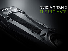NVIDIA,Pascal世代の新GPU「TITAN X」を発表。製品名から「GeForce」表記が外れた最上位モデルは,シェーダプロセッサ3584基を集積