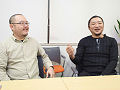 「ゲームを作るのが好きだから,一生続けたい」――ポイソフトはなぜ,“こんな”ゲームばかりを作り続けていられるのか。代表取締役社長の石川 泰氏とプログラマーの中川晃宏氏に聞く
