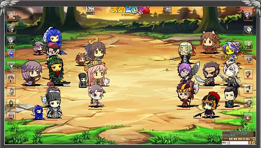 画像集#001のサムネイル/新作ブラウザゲーム「まめ三国志オンライン」が2013年3月にサービス開始予定。ティザーサイトで2頭身の可愛い武将の動く姿や日本独自要素を公開