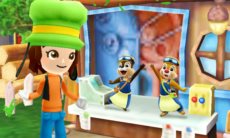 画像集#011のサムネイル/「ディズニー マジックキャッスル マイ・ハッピー・ライフ」基本的なゲームの流れを紹介。衣装を作ったり,ディズニーキャラクター達と交流したりと自由な生活が楽しめる