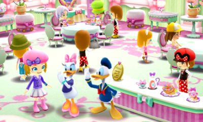 画像集#025のサムネイル/「ディズニー マジックキャッスル マイ・ハッピー・ライフ」基本的なゲームの流れを紹介。衣装を作ったり,ディズニーキャラクター達と交流したりと自由な生活が楽しめる