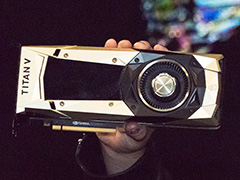 NVIDIA,「TITAN V」の国内発売を予告。「時期と価格は追って発表」