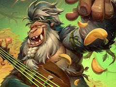 「ハースストーン」,“集え!レジェンド・フェス”のハンター用カード4枚を4Gamer独占公開。キング・ムクラがギターを手に取りミュージシャンに