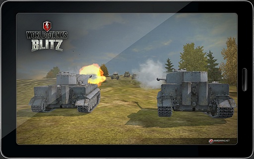 #010Υͥ/E3 2014626ۿϤiOSǡWorld of Tanks Blitzפץ쥤ܲȤ̥ϤϤΤޤޤˡƥݤ®Хȥ뤬Ÿ
