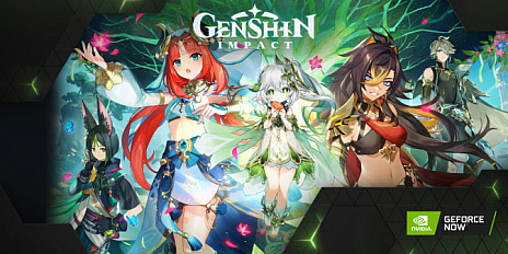 画像集 No.004のサムネイル画像 / GeForce Nowに「セインツロウ」追加。「原神」大型アップデートでタッチ操作にも対応