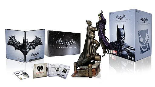 画像集#002のサムネイル/PS3「バットマン:アーカム・ビギンズ」のAmazon.co.jp限定版が登場。バットマンのフィギュアや,プレイアブルキャラのDLCコードなどを同梱