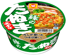 画像集 No.007のサムネイル画像 / 赤いきつね・緑のたぬきの“どっち派か”を投票するコラボ企画がmixiでスタート。mixiゲームでもmixiポイントなどが当たる抽選企画あり