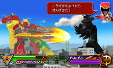 画像集#007のサムネイル/「獣電戦隊キョウリュウジャー ゲームでガブリンチョ!!」キョウリュウゴールドの参戦が決定。「獣電池」に関連したゲームシステムの概要も公開に