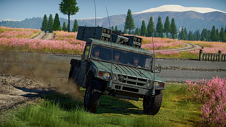 画像集#010のサムネイル/「War Thunder」にジェット戦闘機のF-104が実装。地上車両には陸上自衛隊高機動車の“93式近距離地対空誘導弾”装備型なども