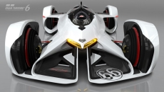 画像集#002のサムネイル/「グランツーリスモ6」，今冬実施のアップデートで新車種・シボレー「シャパラル 2X ビジョン グランツーリスモ」を配信。その独創的なビジュアルが公開