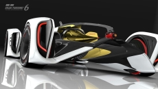 画像集#005のサムネイル/「グランツーリスモ6」，今冬実施のアップデートで新車種・シボレー「シャパラル 2X ビジョン グランツーリスモ」を配信。その独創的なビジュアルが公開
