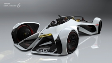 画像集#006のサムネイル/「グランツーリスモ6」，今冬実施のアップデートで新車種・シボレー「シャパラル 2X ビジョン グランツーリスモ」を配信。その独創的なビジュアルが公開