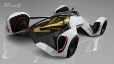 画像集#007のサムネイル/「グランツーリスモ6」，今冬実施のアップデートで新車種・シボレー「シャパラル 2X ビジョン グランツーリスモ」を配信。その独創的なビジュアルが公開