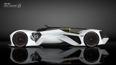 画像集#008のサムネイル/「グランツーリスモ6」，今冬実施のアップデートで新車種・シボレー「シャパラル 2X ビジョン グランツーリスモ」を配信。その独創的なビジュアルが公開