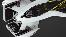 画像集#009のサムネイル/「グランツーリスモ6」，今冬実施のアップデートで新車種・シボレー「シャパラル 2X ビジョン グランツーリスモ」を配信。その独創的なビジュアルが公開