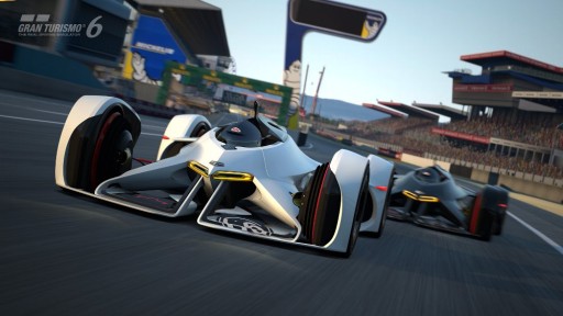 画像集#014のサムネイル/「グランツーリスモ6」，今冬実施のアップデートで新車種・シボレー「シャパラル 2X ビジョン グランツーリスモ」を配信。その独創的なビジュアルが公開